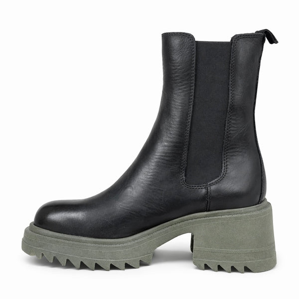 Ghete dama din piele naturala, negru - IATENA NOIR/KAIRA