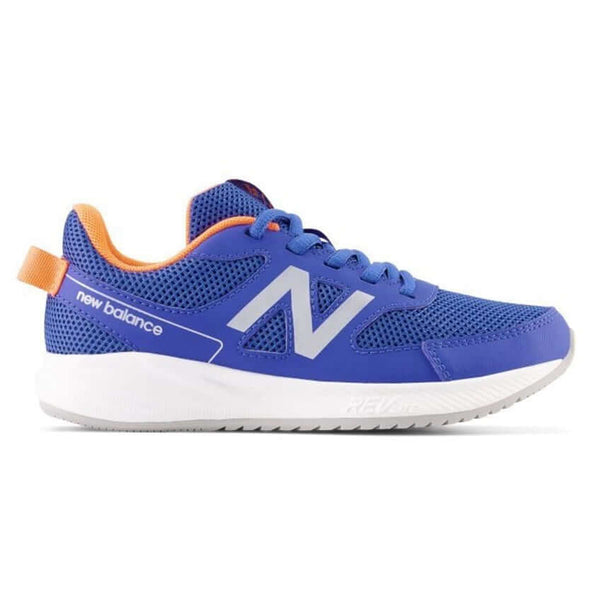 New Balance Sneakers YK570LC3 albastru, adidasi de alergare pentru utilizare zilnică, model ușor cu detalii din plasă.