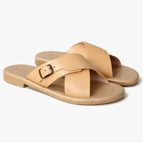 Alt Tag: Papuci dama din piele naturala, Nude-Bellini, Catania Nude, R7 – papuci nude din piele naturala Made in Italy, colectia Vara 2026